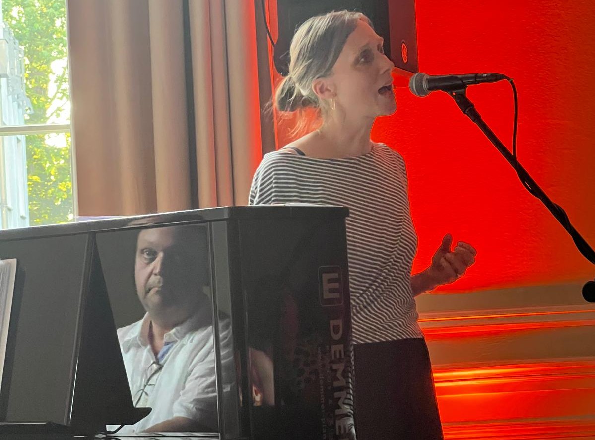 Auftritt von L'Heure Bleue bei der Fête de la musique der Deutsch-Französischen Gesellschaft im Juni 2024